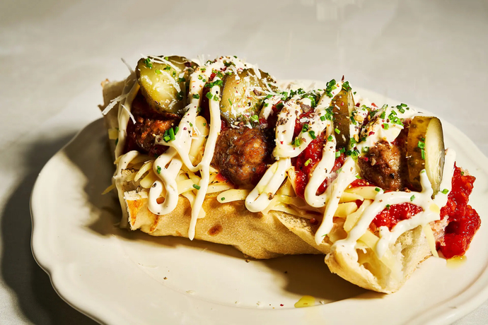 Panino con polpette